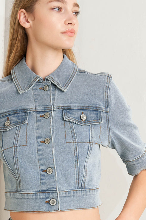 modern-neutral-denim-jacket-Flying-Tomato-Sophia's Style-2