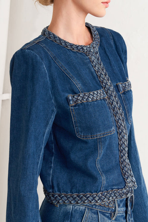 heritage-twist-denim-jacket Flying Tomato - Sophia's Style-4