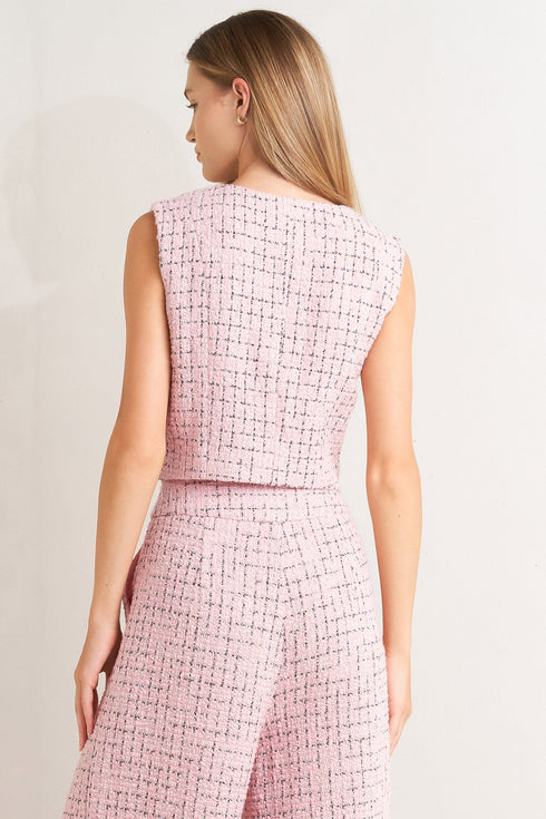 rose-edge-ensemble-tweed-vest Flying Tomato - Sophia's Style-3