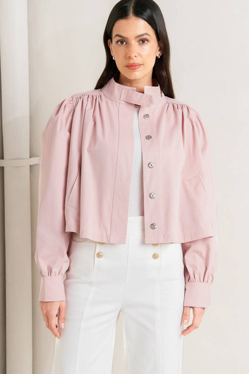 soft-signal-pink-beige-jacket-Flying-Tomato-Sophia's Style-3
