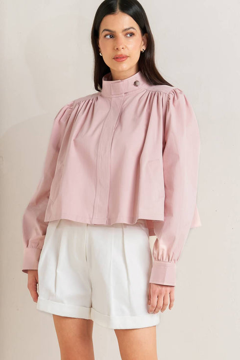 soft-signal-pink-beige-jacket-Flying-Tomato-Sophia's Style-5