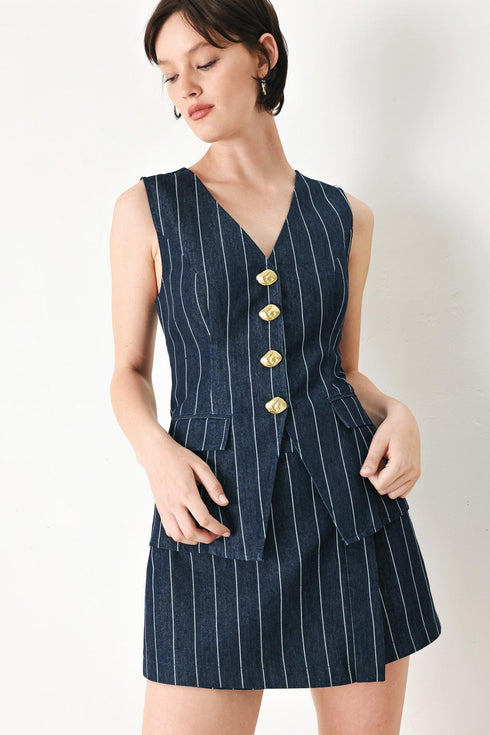 boss-babe-strip-woven-vest-flying-tomato-sophias-style-6