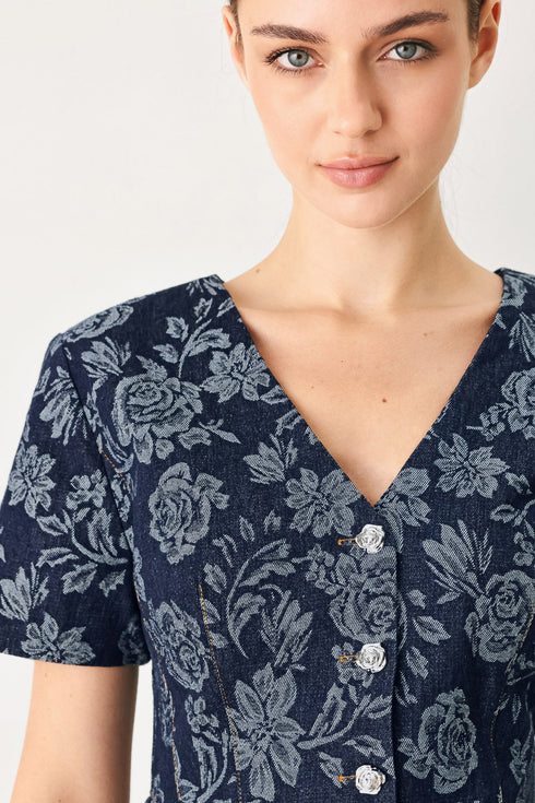 rosette-floral-woven-jacquard-top-sophias-style-3