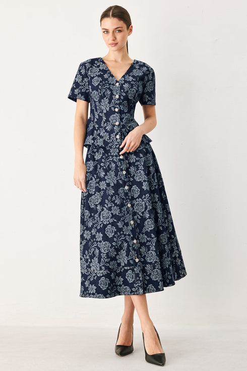 rosette-floral-woven-jacquard-top-sophias-style-7