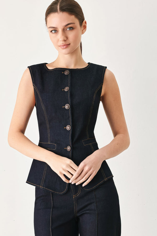 contrast-stitch-denim-vest-sophias-styleTOPS-1