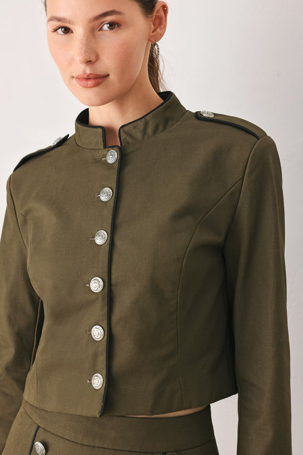 olive-cadet-woven-crop-jacket-sophias-styleTOPS-1