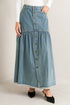 intricate-charm-denim-midi-skirt-1 Flying Tomato - Sophia's StyleSKIRTS-1