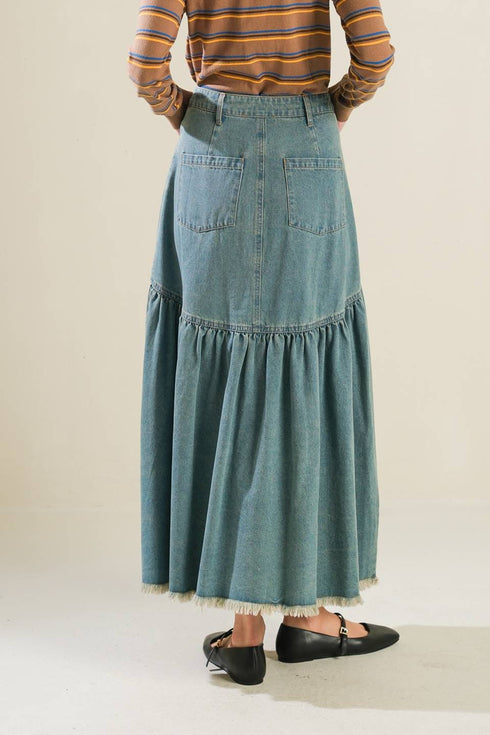 intricate-charm-denim-midi-skirt Flying Tomato-Sophia's Style-2