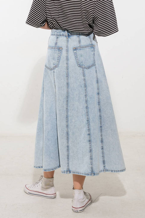 urban-cowgirl-denim-midi-skirt Flying Tomato-Sophia's Style-2