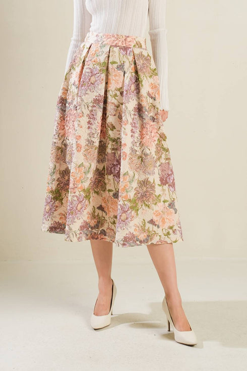 sleek-simplicity-woven-full-skirt Flying Tomato-Sophia's StyleSKIRTS-1