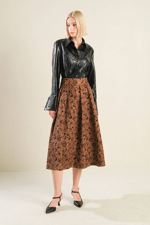 eternal-devotion-woven-full-midi-skirt Flying Tomato-Sophia's Style-5