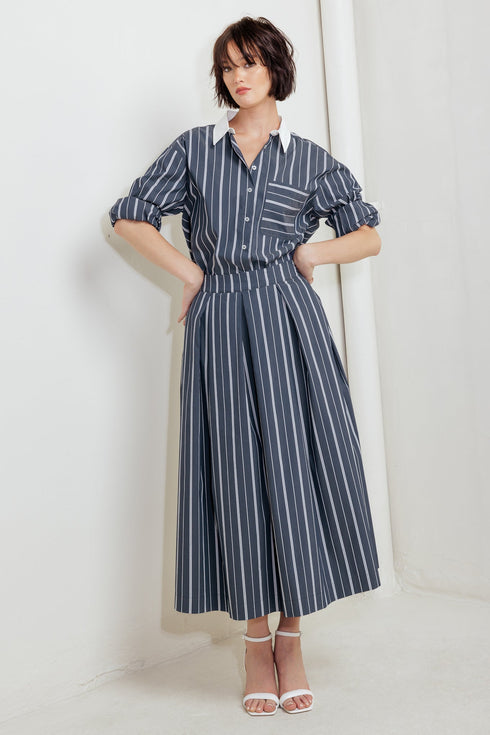 behind-the-grin-woven-midi-skirt Flying Tomato-Sophia's StyleSKIRTS-1