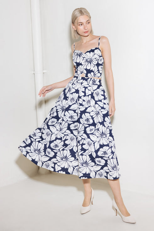 plain-optimism-navy-woven-midi-skirt Flying Tomato-Sophia's Style-3