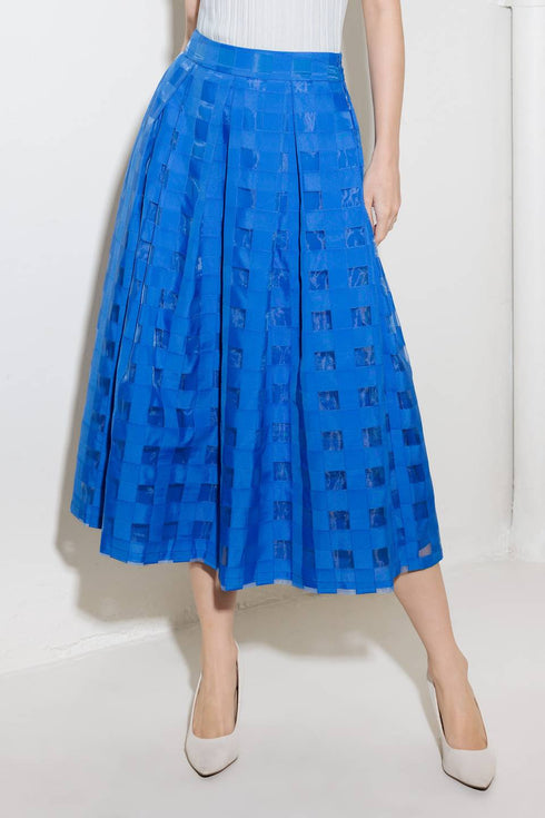 live-for-us-blue-organza-midi-skirt Flying Tomato-Sophia's StyleSKIRTS-1
