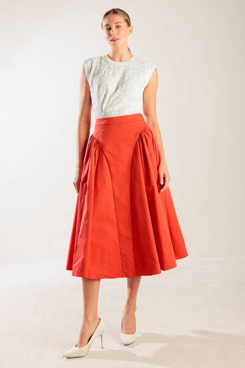 lunch-with-the-girls-woven-full-midi-skirt Flying Tomato-Sophia's StyleSKIRTS-1