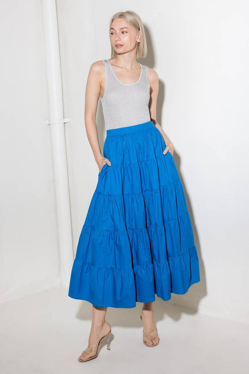 simply-spellbound-blue-woven-full-midi-skirt Flying Tomato-Sophia's Style-4