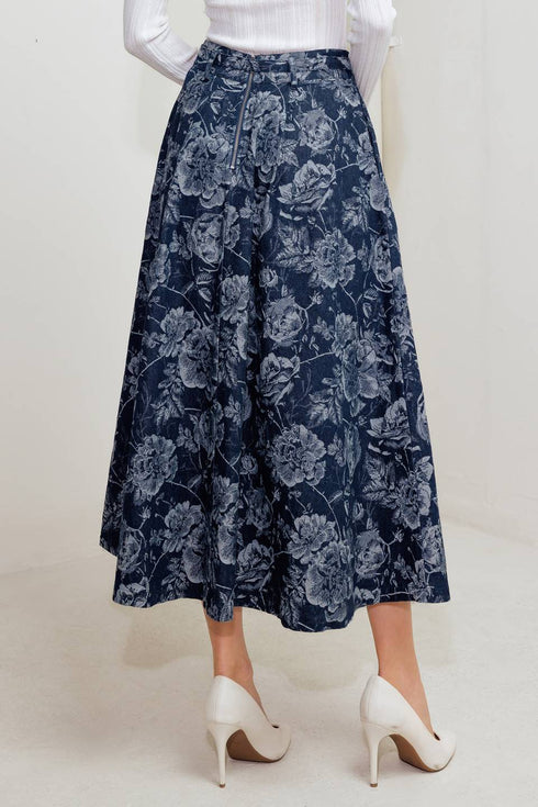 urban-muse-jacquard-denim-skirt Flying Tomato-Sophia's Style-7