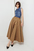 golden-still-camel-woven-full-midi-skirt Flying Tomato-Sophia's StyleSKIRTS-1