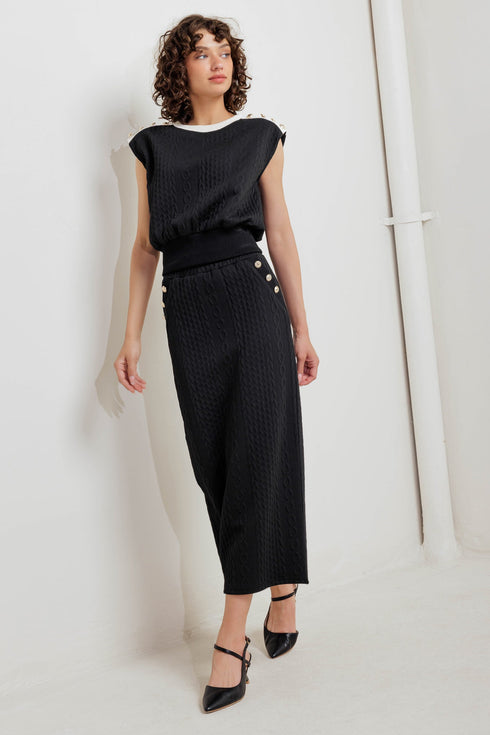 urban-luxe-command-knit-midi-skirt Sophia's Style-4