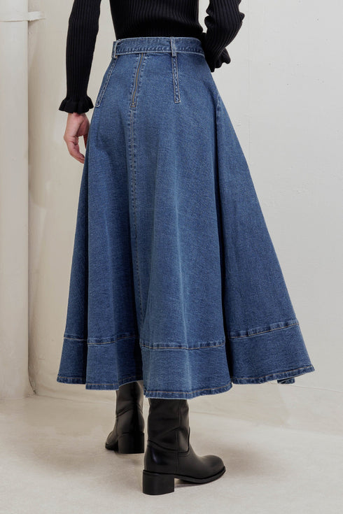 cowboy-curve-denim-midi-skirt Flying Tomato-Sophia's Style-4