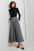 timeless-look-woven-midi-circle-skirt Sophia's Style-7