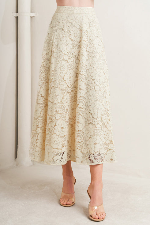 purely-romantic-woven-lace-midi-skirt-flying-tomato-Sophia's Style-4