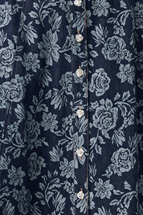 rosette-floral-woven-jacquard-full-skirt-sophias-style-8
