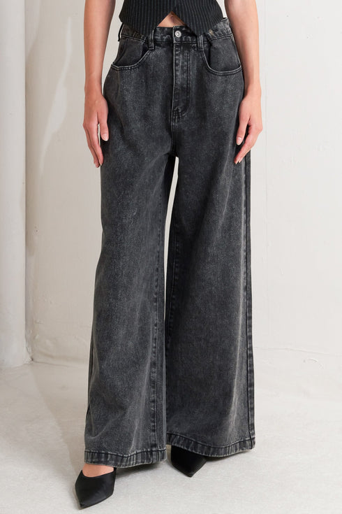 TAKE MY WORD DENIM PANTS