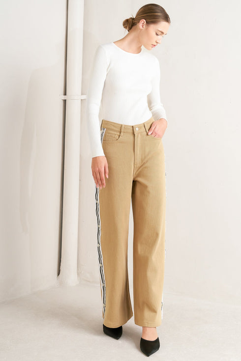 elegant-elevation-woven-twill-pants-1 Flying Tomato - Sophia's Style-5