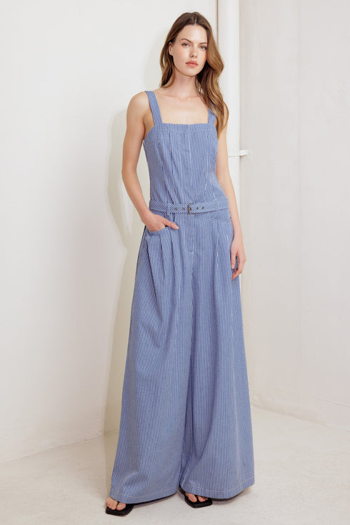 fresh-petal-blue-woven-jumpsuit Flying Tomato-Sophia's StyleJUMPSUIT-1