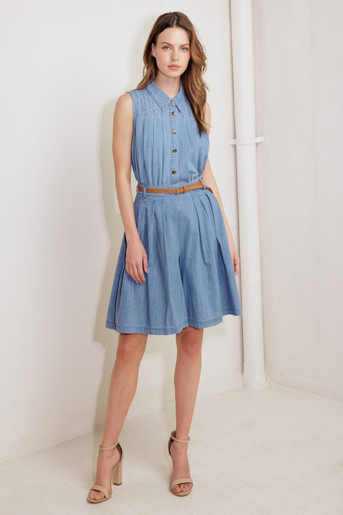 serenity-hill-chambray-short Flying Tomato-Sophia's Style-8