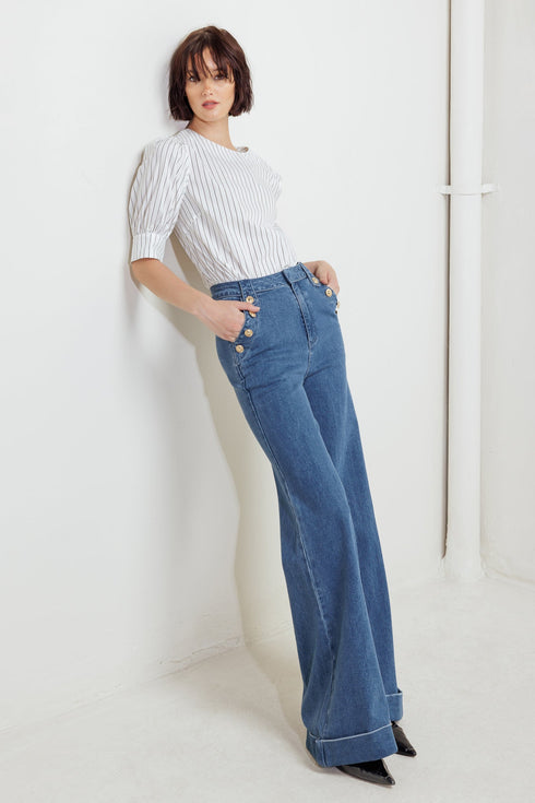 nostalgia-field-denim-pants-1 Flying Tomato - Sophia's Style-7