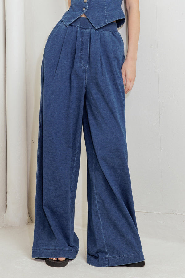 urban-indigo-french-terry-denim-pants Flying Tomato-Sophia's StylePANTS-1
