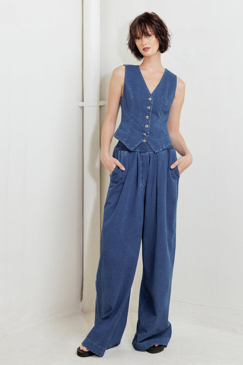 urban-indigo-french-terry-denim-pants Flying Tomato-Sophia's Style-6