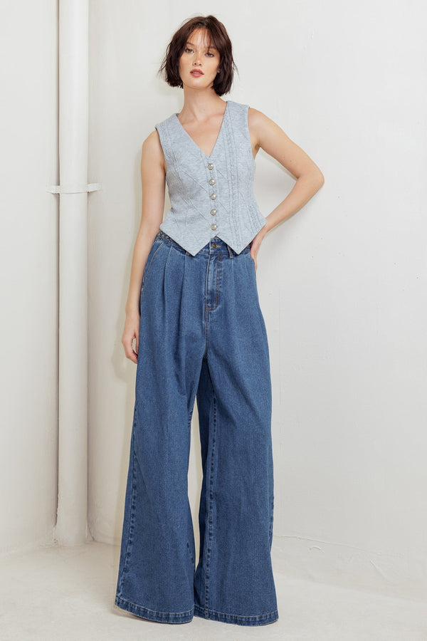 western-rivet-denim-pants Flying Tomato-Sophia's StylePANTS-1