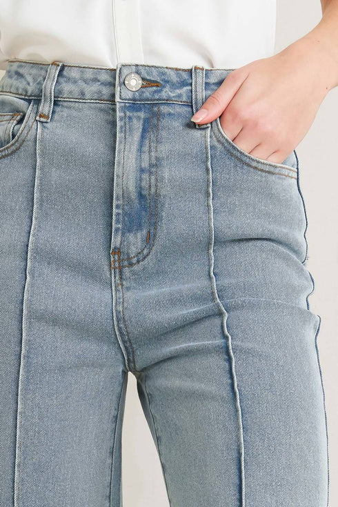 modern-neutral-denim-pants-Flying-Tomato-Sophia's Style-7