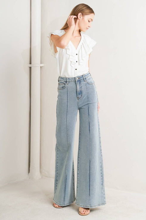 modern-neutral-denim-pants-Flying-Tomato-Sophia's Style-4
