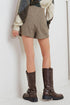 check-attitude-woven-woolen-skort-1 Flying Tomato - Sophia's Style-7