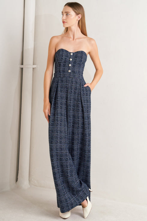 elegant-party-tweed-jumpsuit Flying Tomato - Sophia's Style-4
