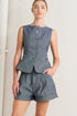 confidently-cool-tailored-woven-short-flying-tomato-Sophia's Style-2