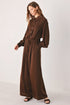 canyon-brown-elastic-waist-woven-pants-sophias-style-2