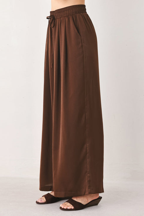 canyon-brown-elastic-waist-woven-pants-sophias-style-4