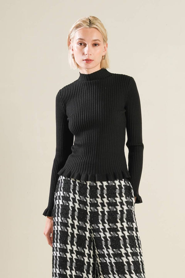 kiss-me-in-the-morning-sweater-top Flying Tomato-Sophia's StyleSWEATERS-1