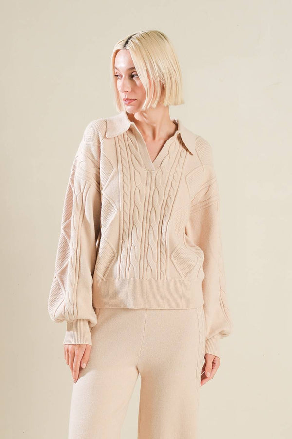 hold-your-gaze-sweater-knit-top Flying Tomato-Sophia's StyleSWEATERS-1