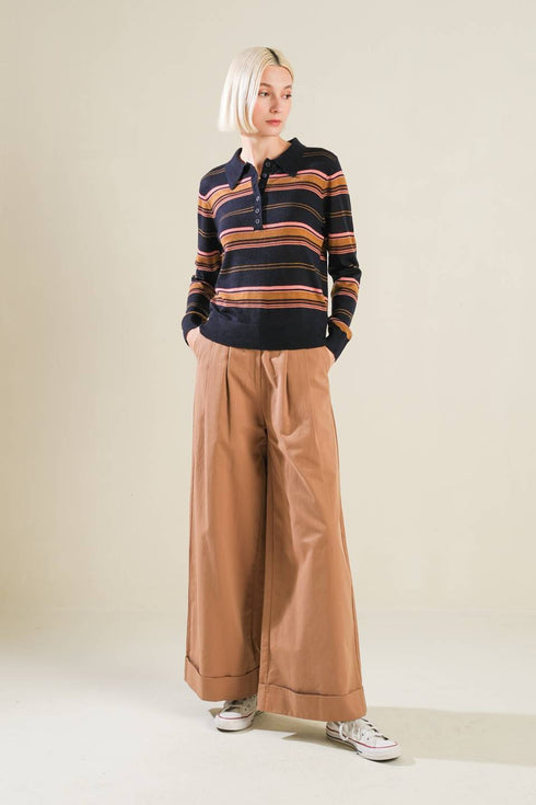 call-it-fate-sweater-polo-top Flying Tomato-Sophia's Style-9