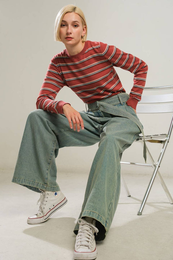 well-played-sweater-top Flying Tomato-Sophia's StyleSWEATERS-1