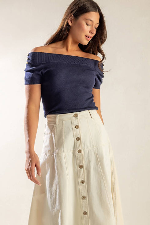 time-for-tea-off-shoulder-sweater-top Flying Tomato-Sophia's Style-2