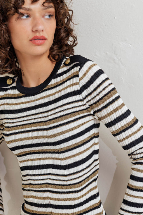 sweet-stripe-muse-sweater-knit-top Sophia's Style-2