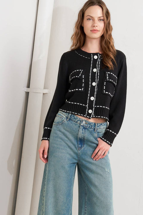 mono-frame-sweater-knit-top Flying Tomato-Sophia's Style-4