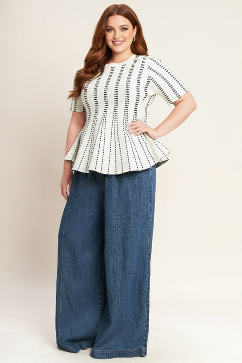 evening-rustle-jacquard-sweater-top-1-Sophia's Style-10